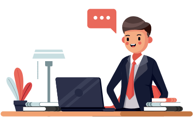 Digital exam dashboard illustration